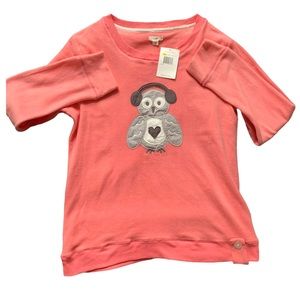 Fleece Owl Sweatshirt